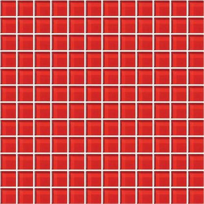 Color Appeal in Cherry 1x1 Mosaic