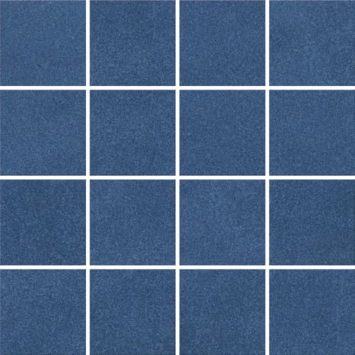 Color Blox 2.0 in Little Boy Blue Mosaic 3"x3" Tile