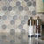 Crosswood in Pelican Glass Tile