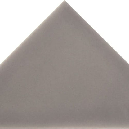 Cursive in Smoke Mosaic 6"x6" Triangle