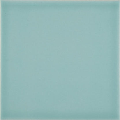Cursive in Soft Teal 6"x6"