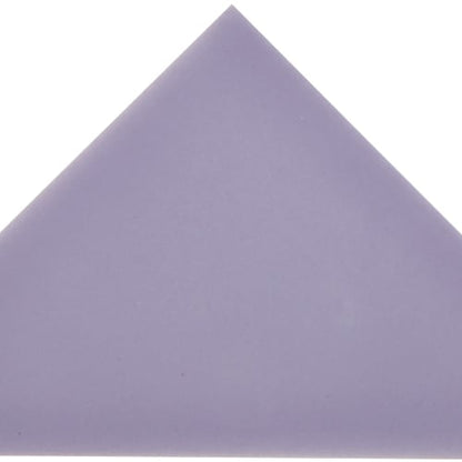 Cursive in Iris Mosaic 6"x6" Triangle