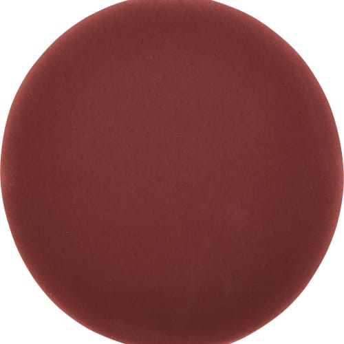 Cursive in Oxblood Mosaic 4"x4" Circle