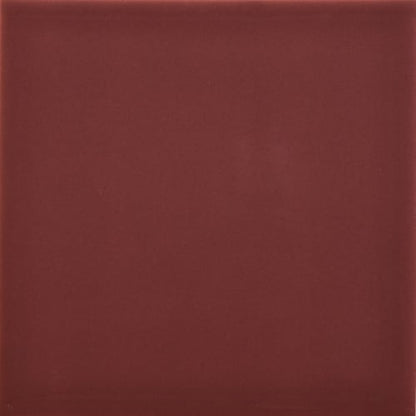 Cursive in Oxblood 6"x6"