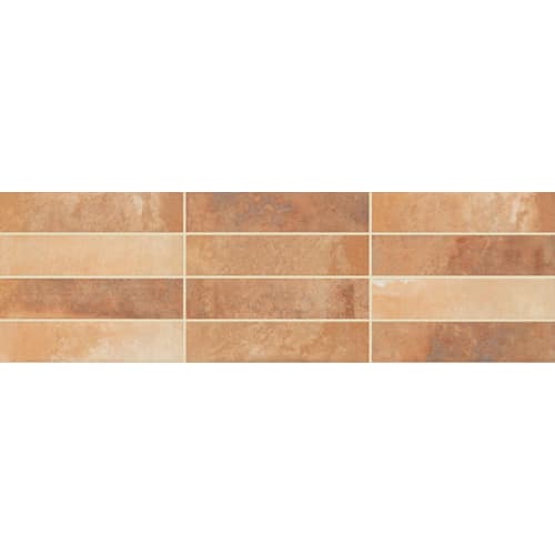 Cotto Revival in Rust Rectangle Tile