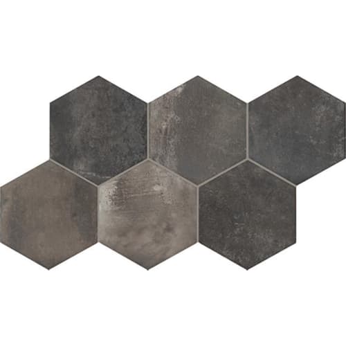 Cotto Revival in Baltic Hexagon Tile