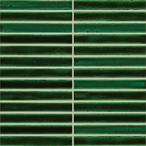 Cotto Revival in Clover Crackle Stacked Tile