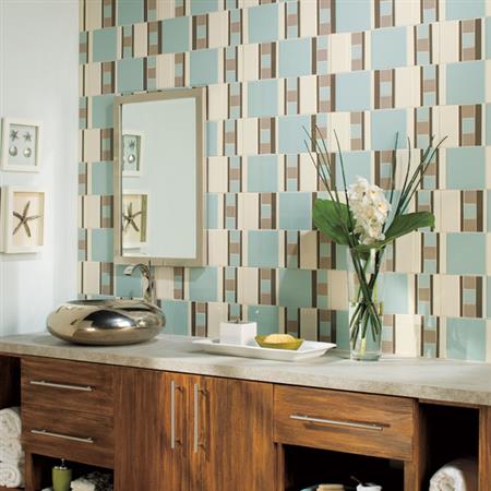 Keystones in Urban Putty Speckle (1) 1x1 Tile