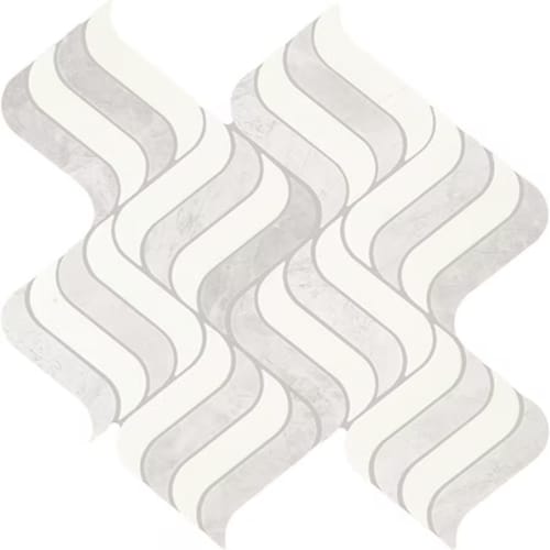 Eclessia Marble in Cristallo Blend Wave Natural Stone
