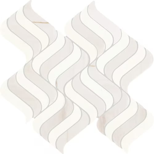 Eclessia Marble in Pacifica Blend Wave Natural Stone