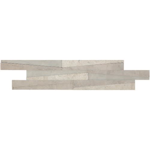 Limestone Collection in Volcanic Gray 5x24 Wedge Natural Stone