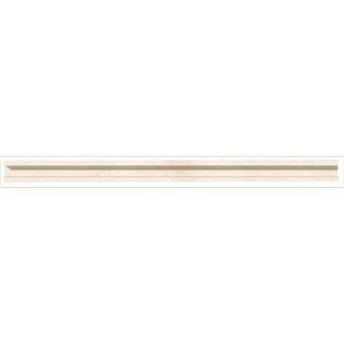 Marble Collection in Latte Decorative Honed .75x12 Natural Stone