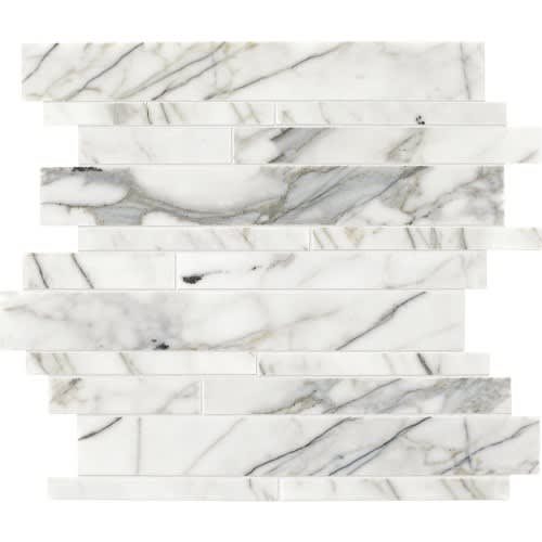 Marble Collection in Venetian Calacatta Random Linear Natural Stone