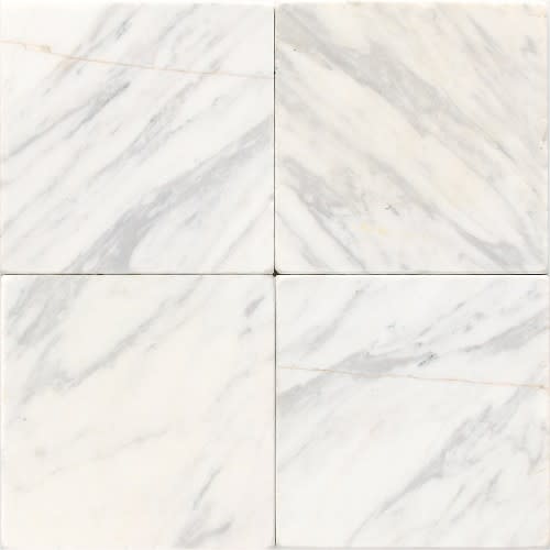 Marble Collection in Contempo White 12x12 Polished Natural Stone