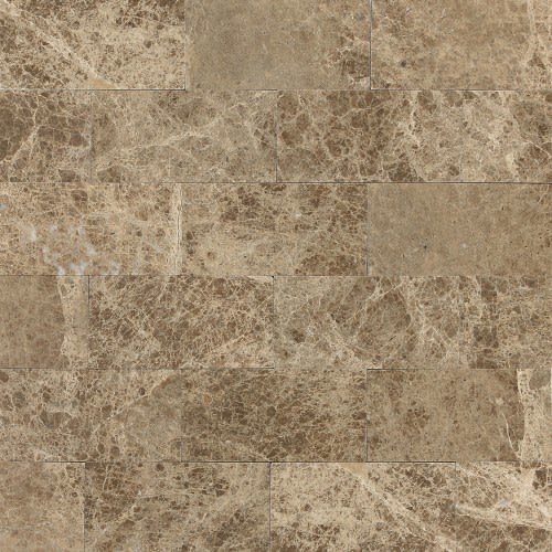 Marble Collection in Emperador Light Classico 3x6 Polished Natural Stone