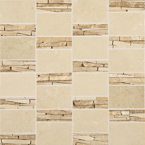Marble Collection in Crema Marfil Classico Abstract Natural Stone