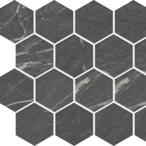 Foyer in Steely-Hex Tile