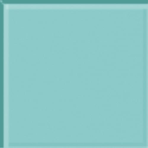 Glass Blox in Aqua Gleam 4"x4" Glass Tile
