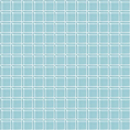 Glass Blox in Clear Sky 1"x1"