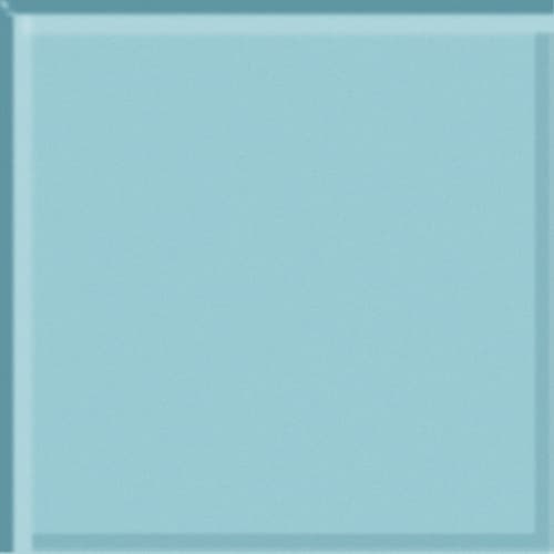Glass Blox in Clear Sky 4"x4" Glass Tile