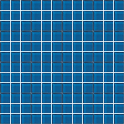 Glass Blox in Sapphire 1"x1"