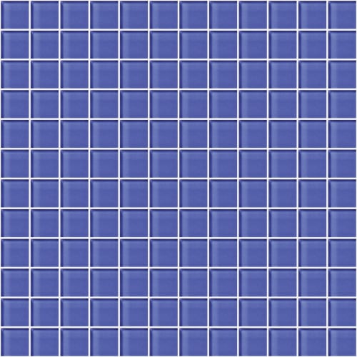 Glass Blox in Amethyst 1"x1" Glass Tile