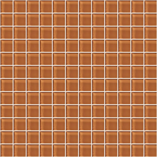 Glass Blox in Iced Tea 1"x1"