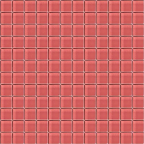 Glass Blox in Rose Aura 1"x1" Glass Tile