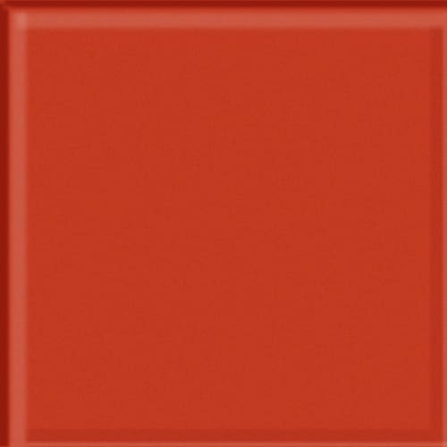 Glass Blox in Flame 4"x4" Glass Tile