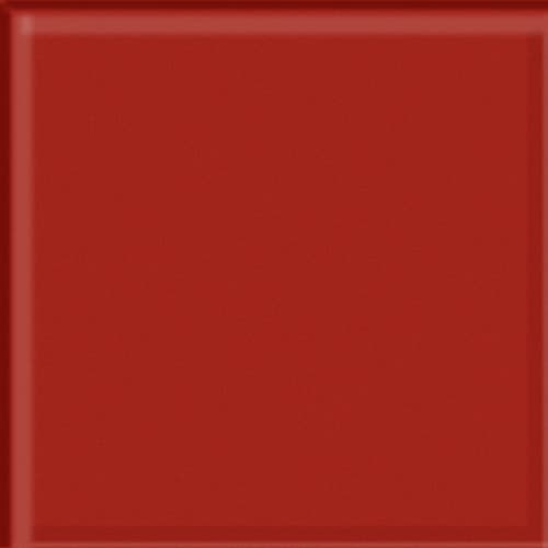Glass Blox in Dazzle Red 4"x4" Glass Tile