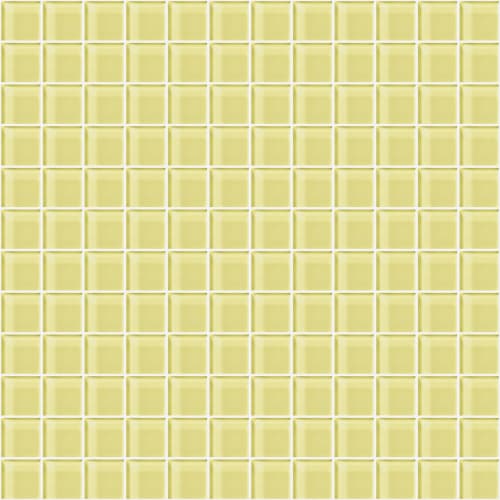 Glass Blox in Lemon Zest 1"x1" Glass Tile