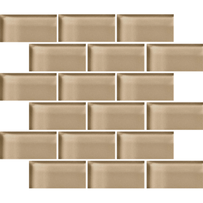 Glass Blox in Desert Dawn 2"x4"