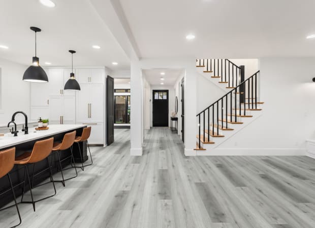 Dynamite Plus in Cool Slate Luxury Vinyl
