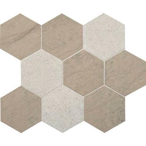 Ascend in Gray Virtue Hexagon Mosaic