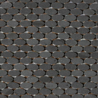 Stone a' la Mod&trade; in Oval Polished Urban Bluestone