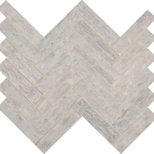 Fonte in Heather Harbor Herringbone Natural Stone