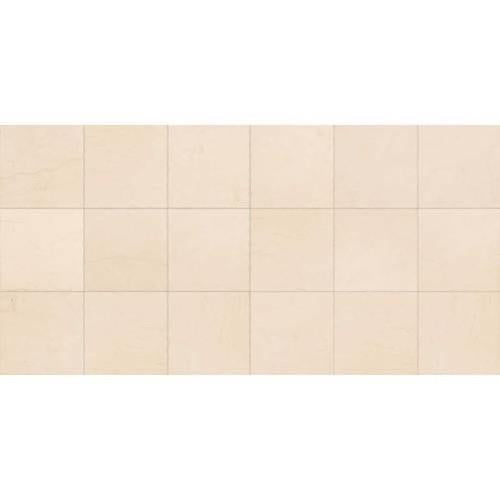 Limestone in Adour Creme - 18x18 Honed Tile
