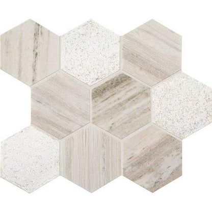 Ascend in Open Horizon Hexagon Mosaic