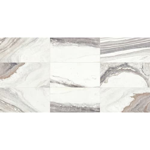 Eclessia Marble in Volakas Rectangle Honed Natural Stone