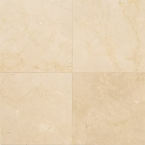 Marble in Crema Marfil El-12x24-Honed Natural Stone
