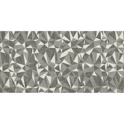 Fabric Art in Modern Kaleidoscope White Ash Prism 12x24