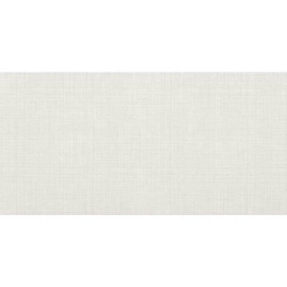 Fabric Art in Modern Textile White 12x24