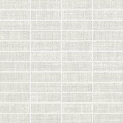 Fabric Art in Modern Textile White 1x3