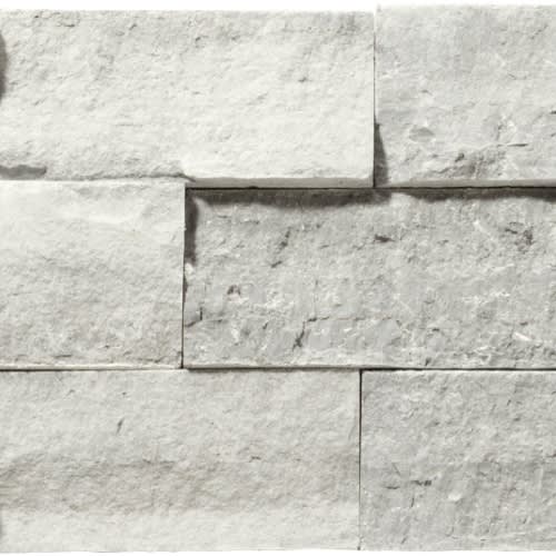 Metro in Blue Splitface Ledger 6" X 24" Natural Stone