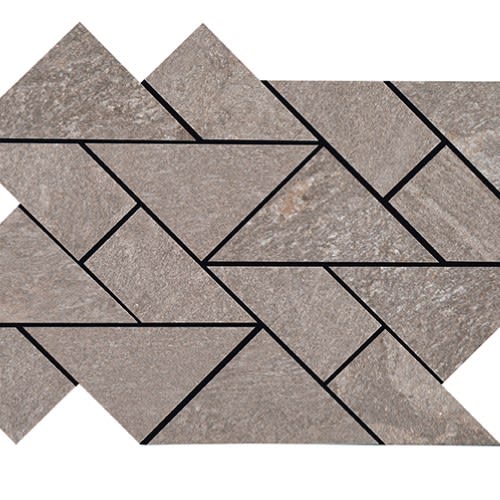 Owen Stone in Slipper Triangle Mosaic 8 1/2"x14 1/2" Tile