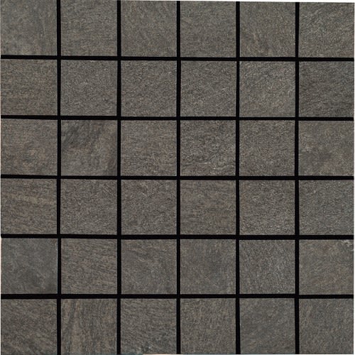 Owen Stone in Sable Square Mosaic 2"x2" Tile