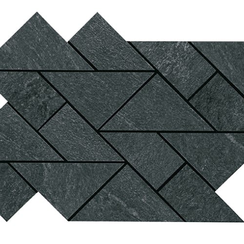 Owen Stone in Teddy Triangle Mosaic 8 1/2"x14 1/2" Tile