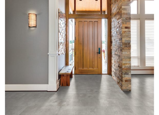 Tile Options in Resurfaced Concrete Luxury Vinyl