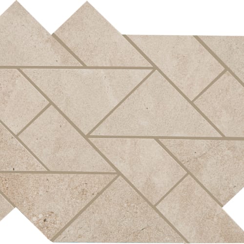 Portugal in Grand Rose Mosaic 1"x2" Tile