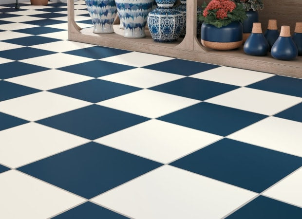 Retroactive 2.0 in Royal Navy 6"x12" Unpolished Tile